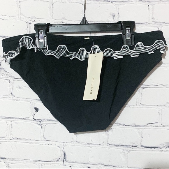 NWT Profile Designer Hipster Bikini Swim Bottoms - Picture 3 of 6